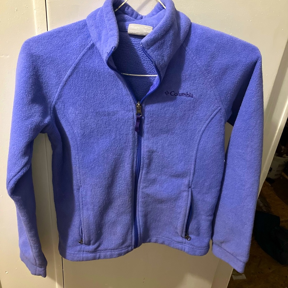Purple Kids Columbia Jacket
